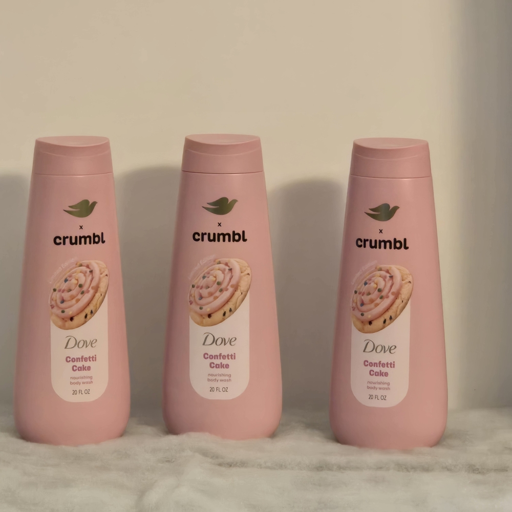 Dove Confetti Cake Body Wash - Pink